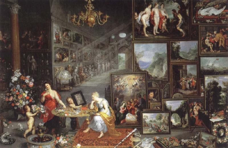Jan Brueghel The Elder allegory of sight Sweden oil painting art